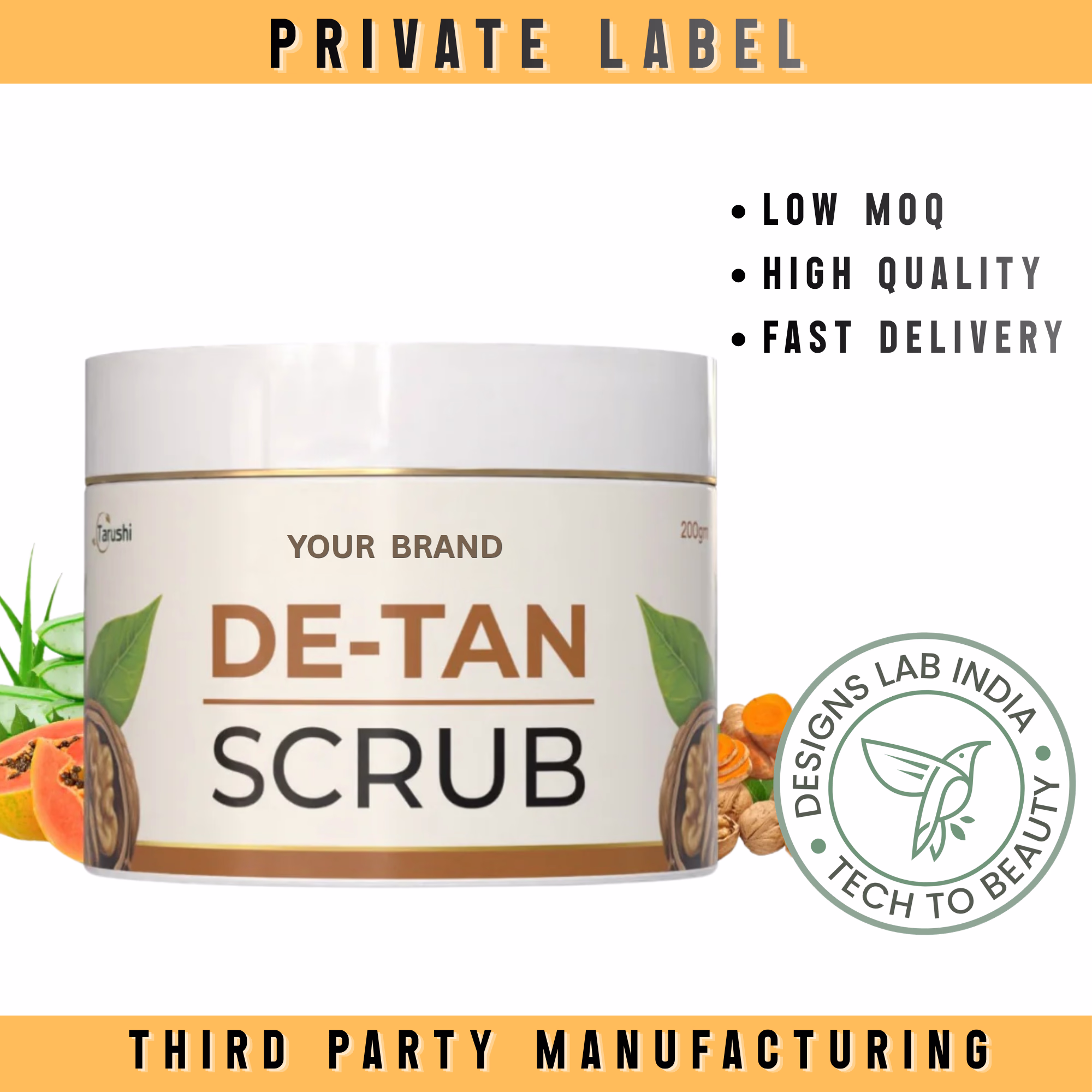 De-Tan Face & Body Scrub